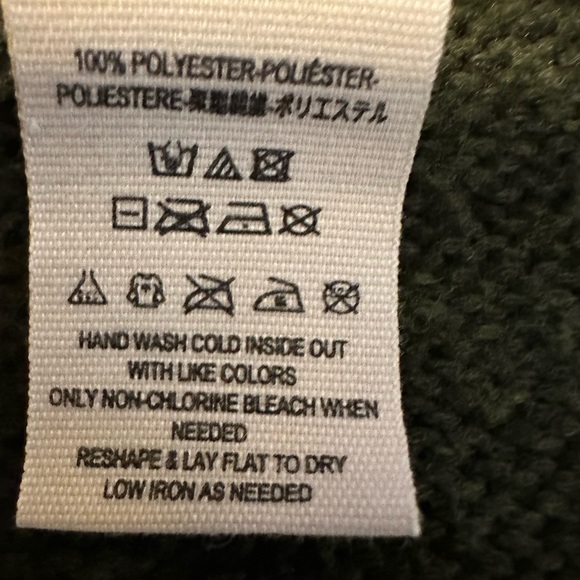 FREE PEOPLE Women’s Hooded & Belted Kimono Sweater/Duster Green One Size - Picture 12 of 13